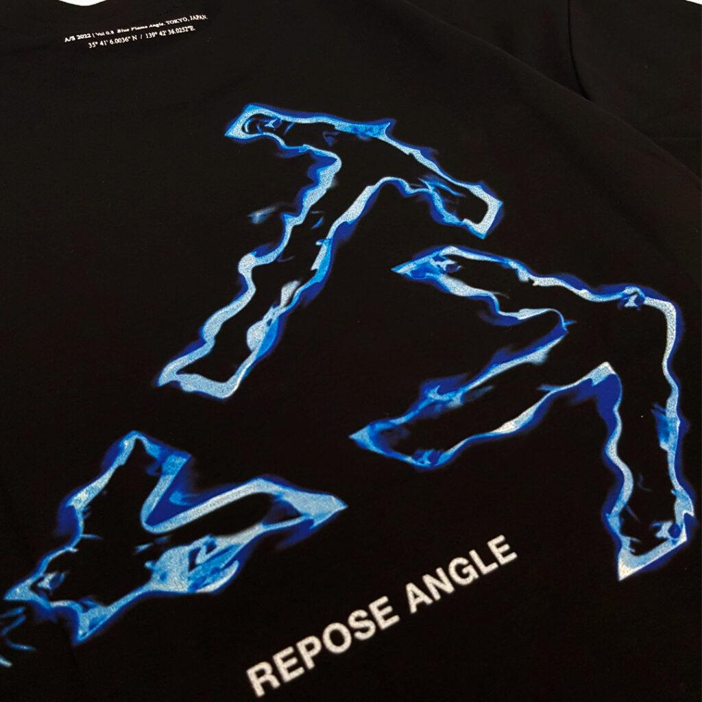 REPOSE Flaming Angle Tee A_S 2022